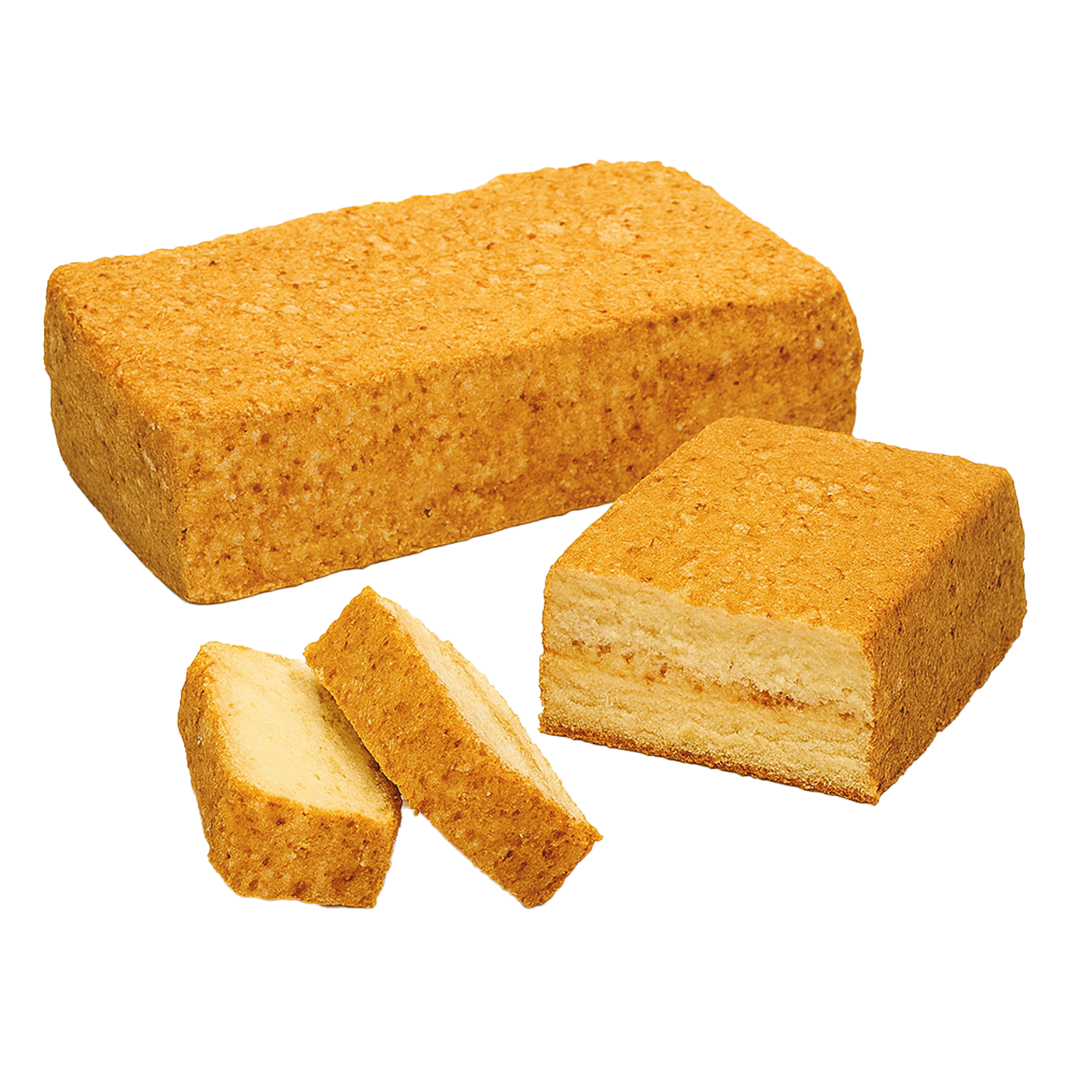 Biskuit Torte mit gezuckerter Kondensmilch-Creme und Erdnüssen "Orehowij"